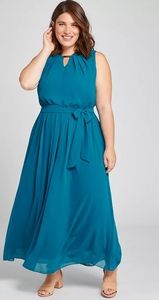 Lane Bryant- Keyhole Fit and Flare Maxi Dress 26